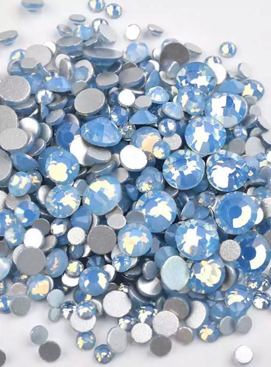 Blue Opal Rhinestones