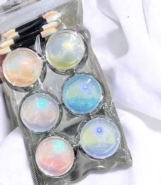 6 Piece Mermaid Chrome