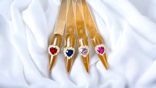 Heart Nail Charms