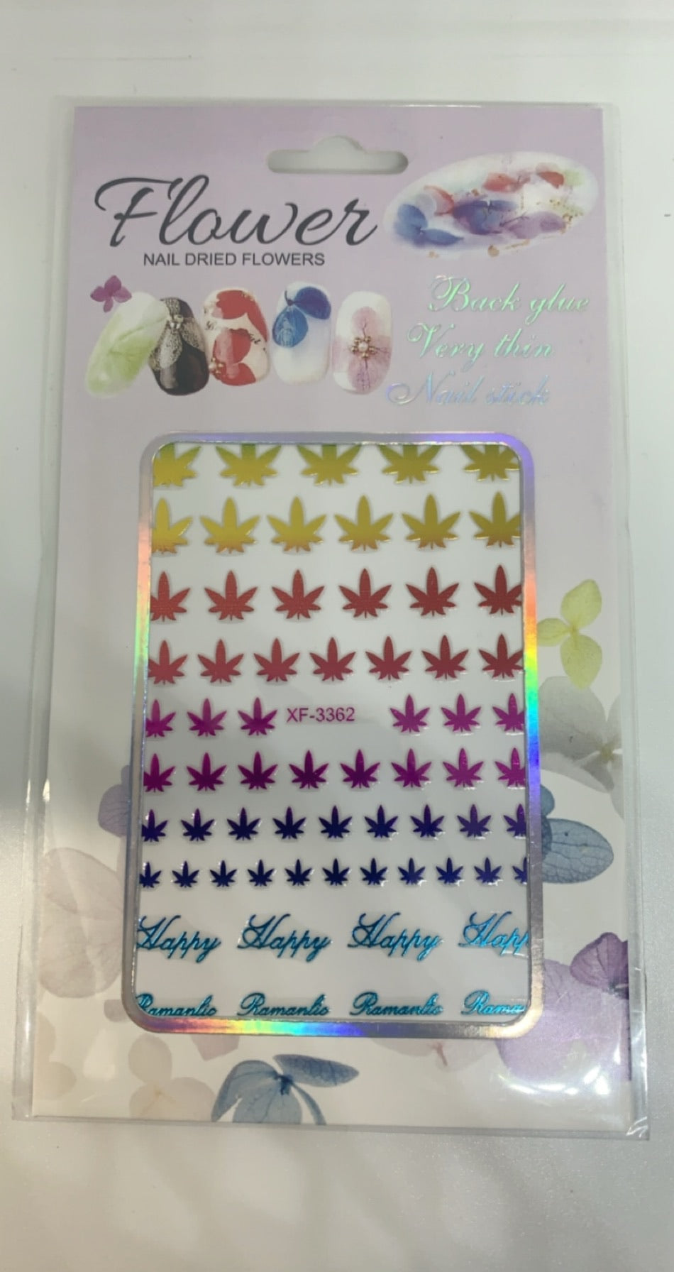 Mary Jane Nail Stickers