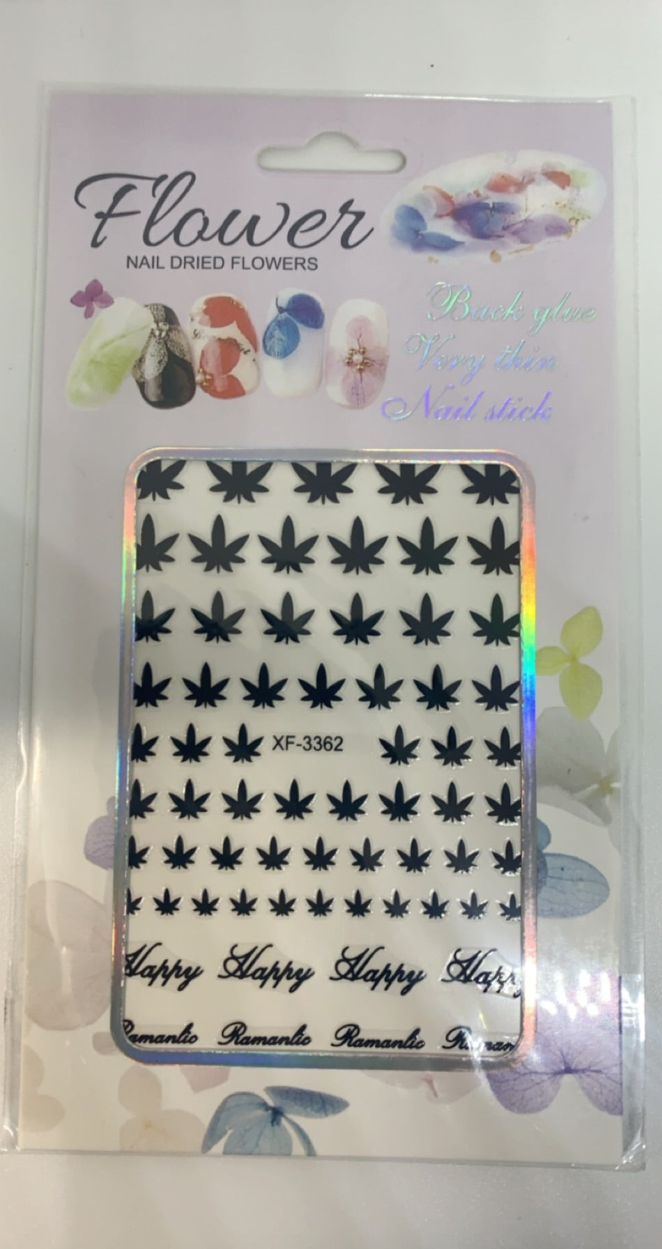 Mary Jane Nail Stickers