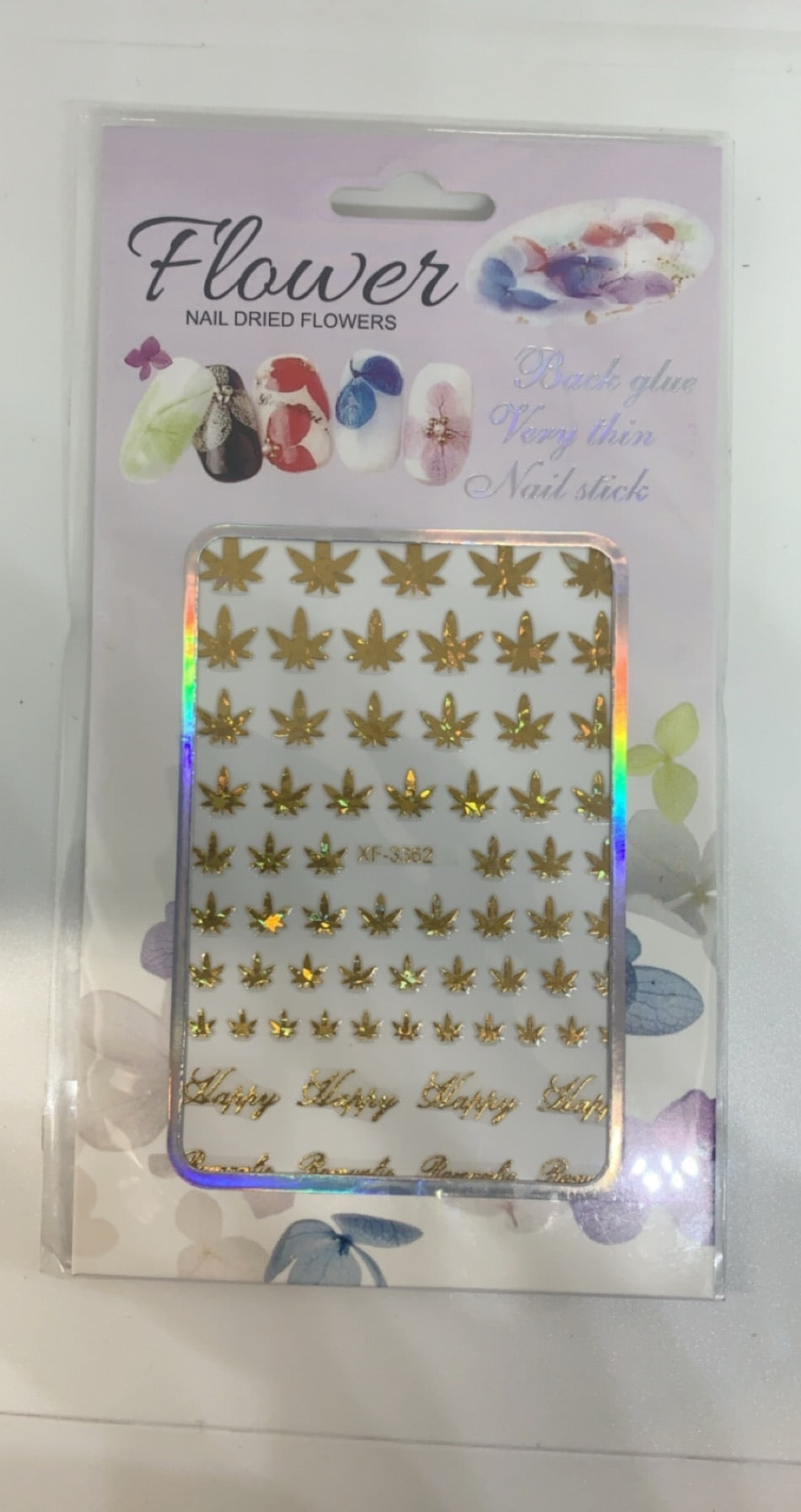 Mary Jane Nail Stickers